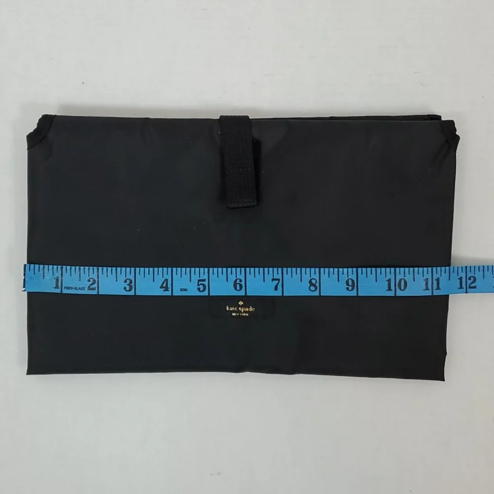 Kate Spade black cosmetic bag purse